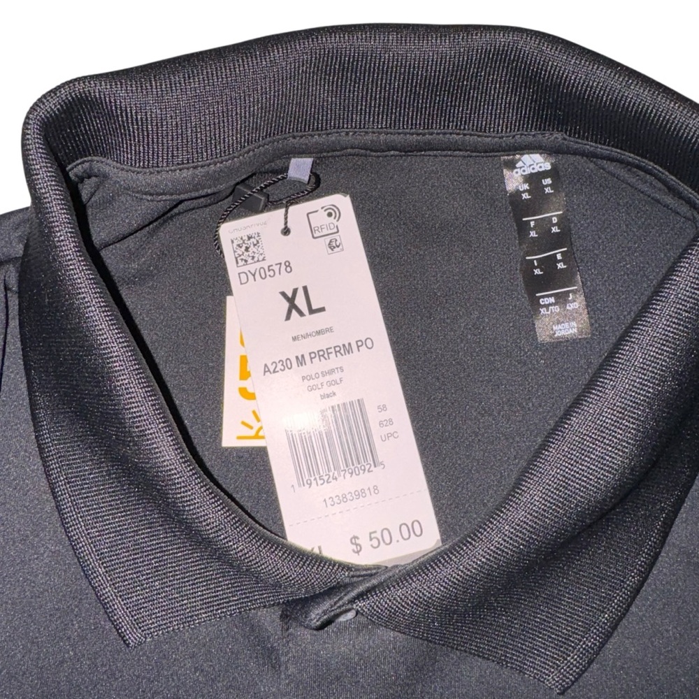 Adidas Men's Performance Polo Shirt Nissan INFINITI Platinum Service - Picture 5 of 5